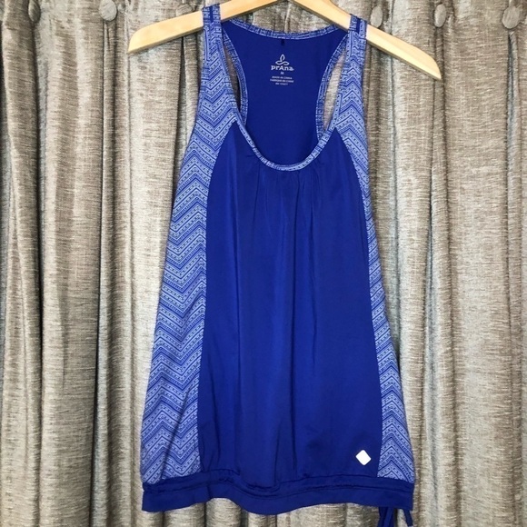 Prana Racerback Adjustable Bottom Tank Top - Picture 2 of 8